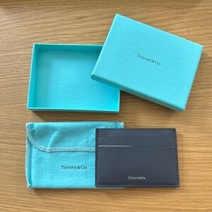 Tiffany & Co Leather Card Holder - New w/ Original Packaging